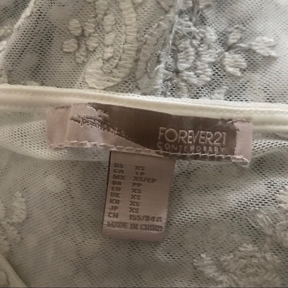 LACE MESH TOP - Picture 3 of 3